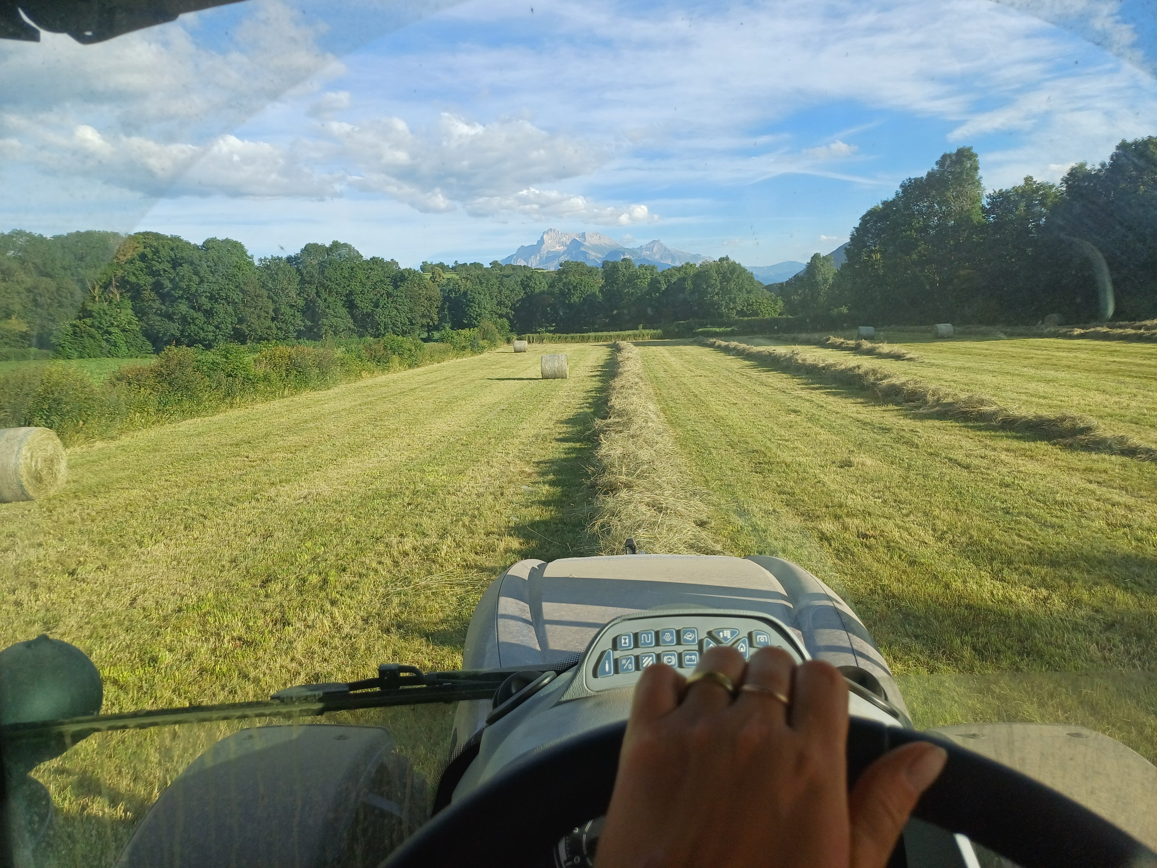 Travaux des champs GAEC Normand